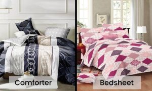 comforter vs bedsheet